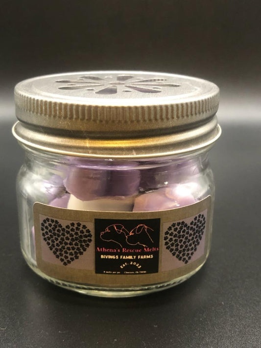 Handcrafted Athena's 8-piece Rescue Highest Quality Soy Wax Melts
