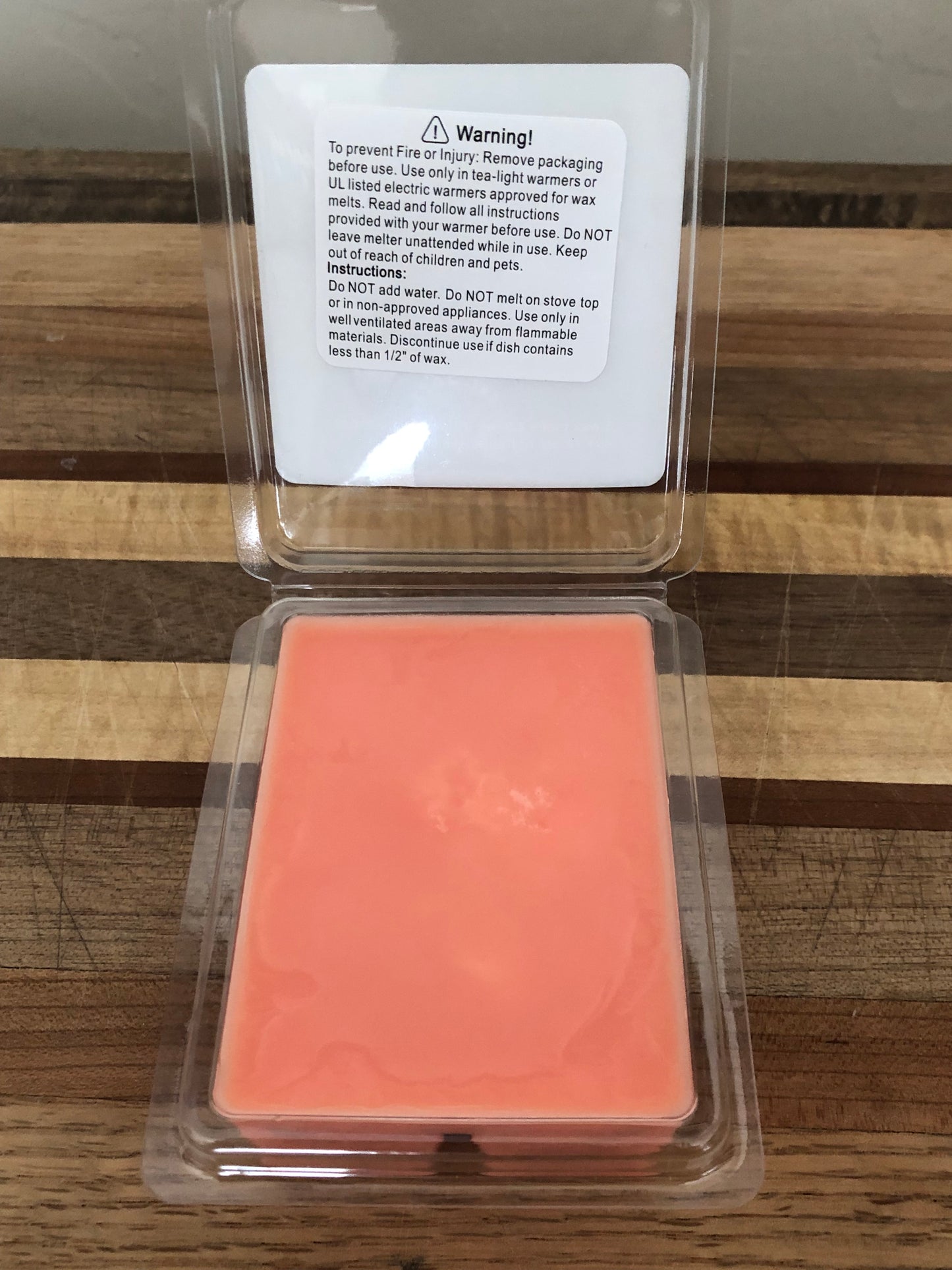 Handcrafted Pumpkin Pie Natural Soy Wax Melts