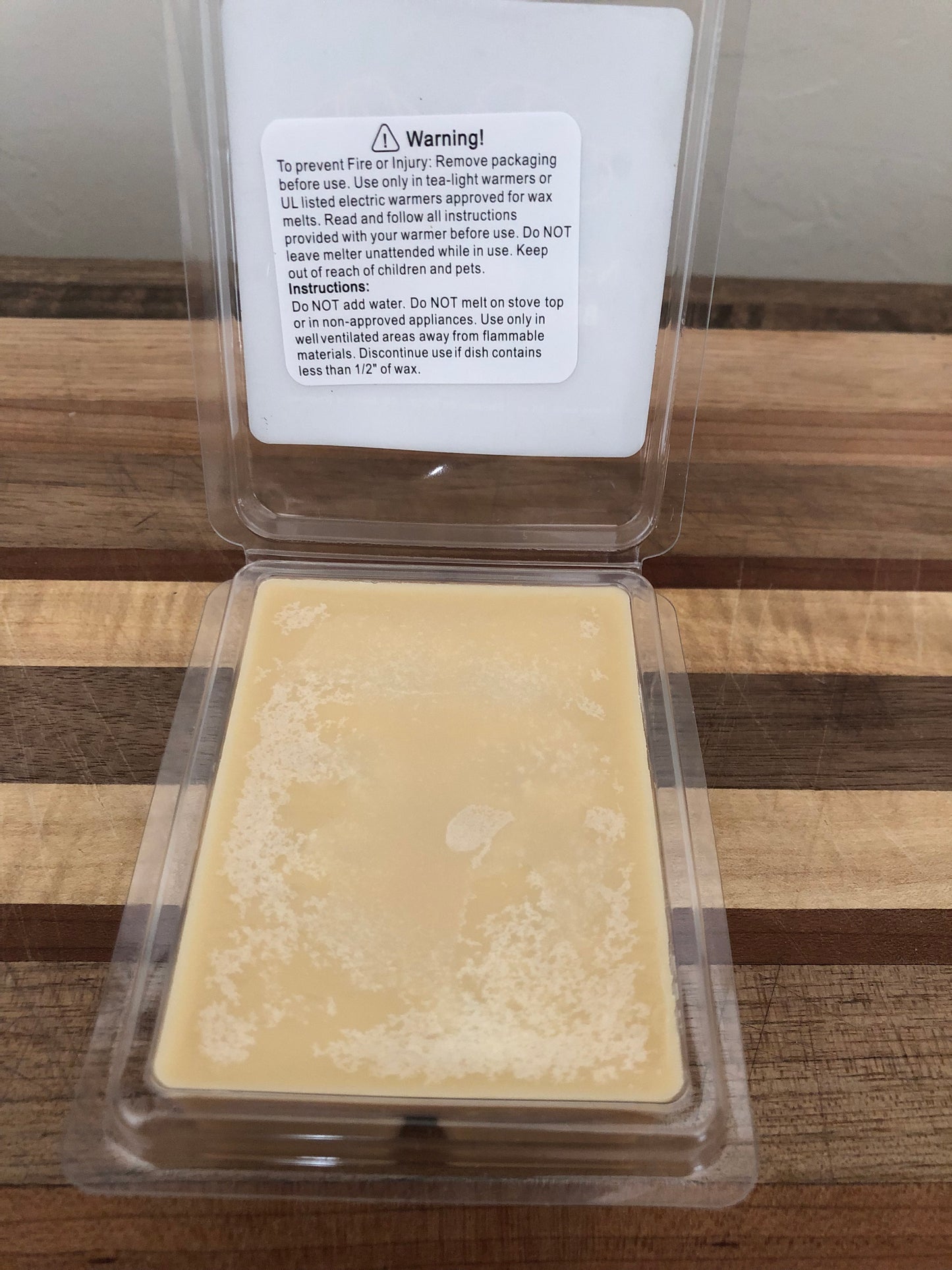 Handcrafted Nan's Banana Bread Natural Soy Melts