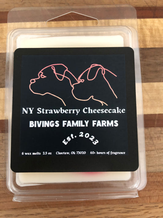 Handcrafted NY Strawberry Cheesecake Natural Soy Melts