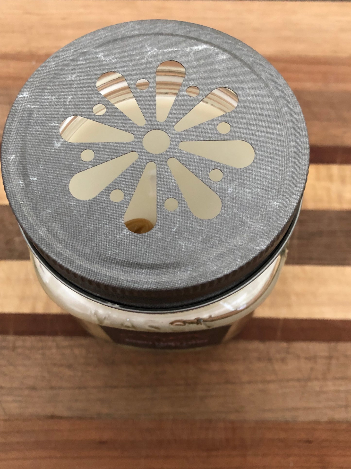 Handcrafted 8 oz Mason Jar Athena's Coffee Shop Soy Candle