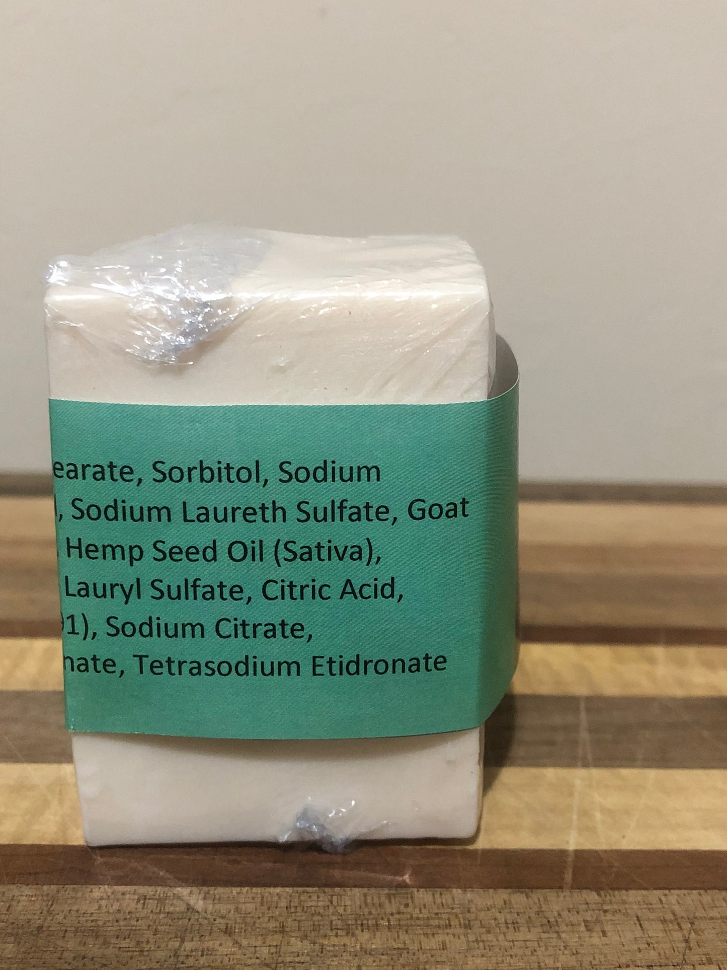 Peppermint & Eucalyptus Goat's Milk, Hemp Seed Oil and East African Shae Butter Soap